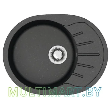 Кухонная мойка Berge BR-5801 (черный матовый)